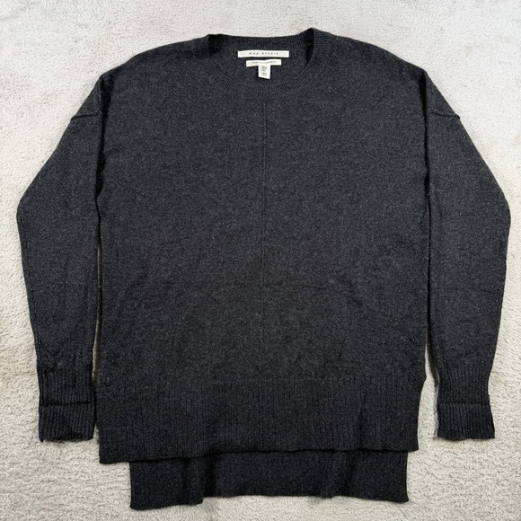 Max Studio Sweaters - Max Studio Sweater Womens Small Grey 100% Cashmere 2 Ply Oversized Crewneck Soft